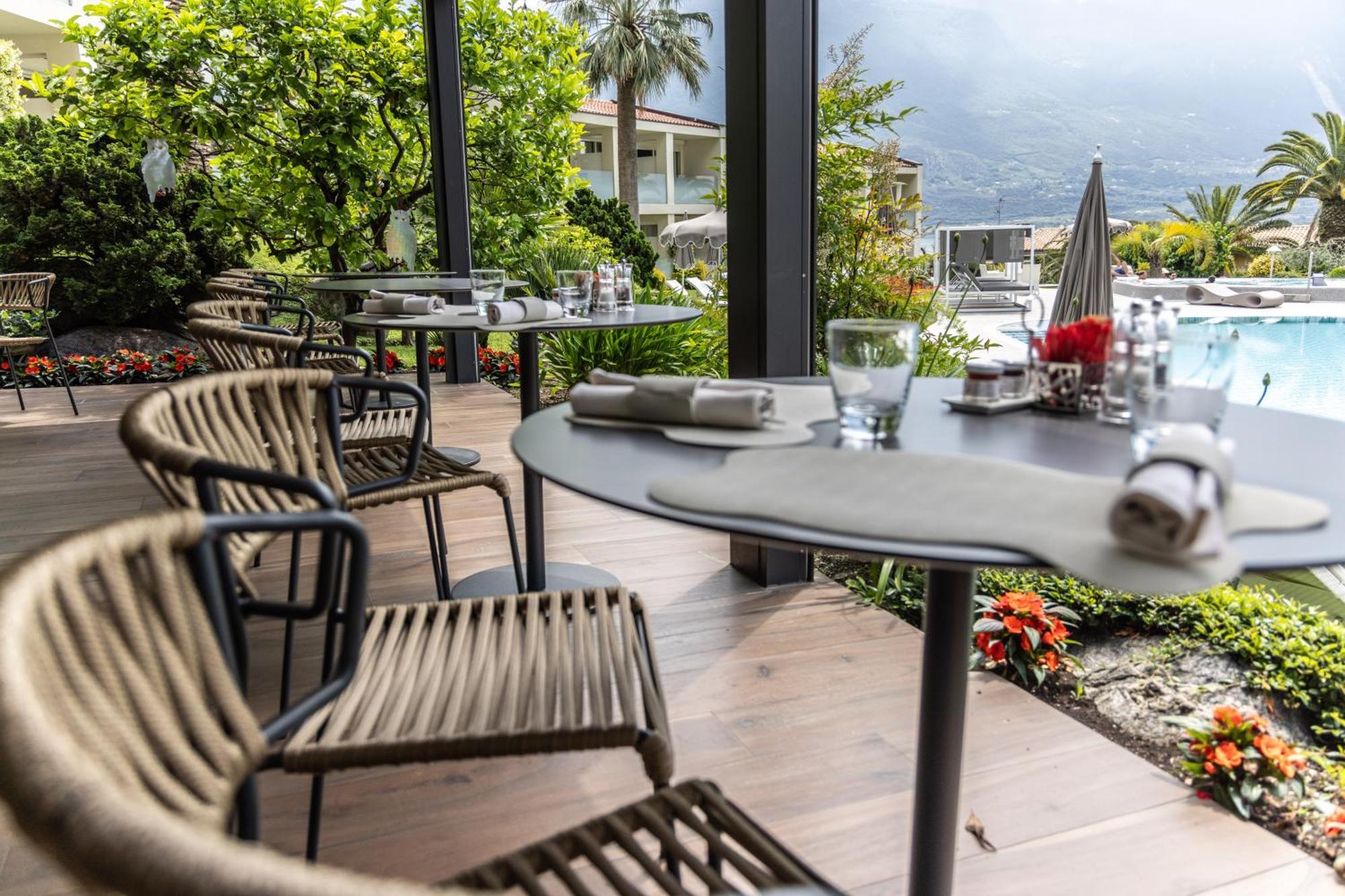 Park Hotel Imperial Limone sul Garda Esterno foto The restaurant